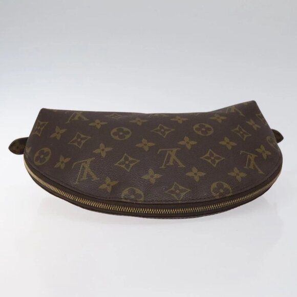 LOUIS VUITTON Monogram Trousse Demi Ronde Cosmetic Pouch - Picture 5 of 15